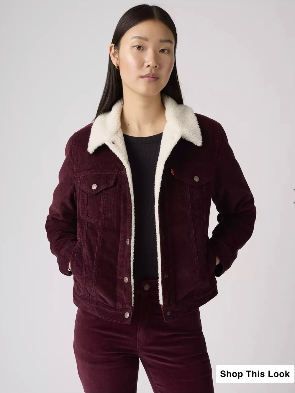 ORIGINAL SHERPA TRUCKER JACKET worn ONCE